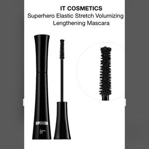 IT cosmetics volumizing mascara in Super Black.